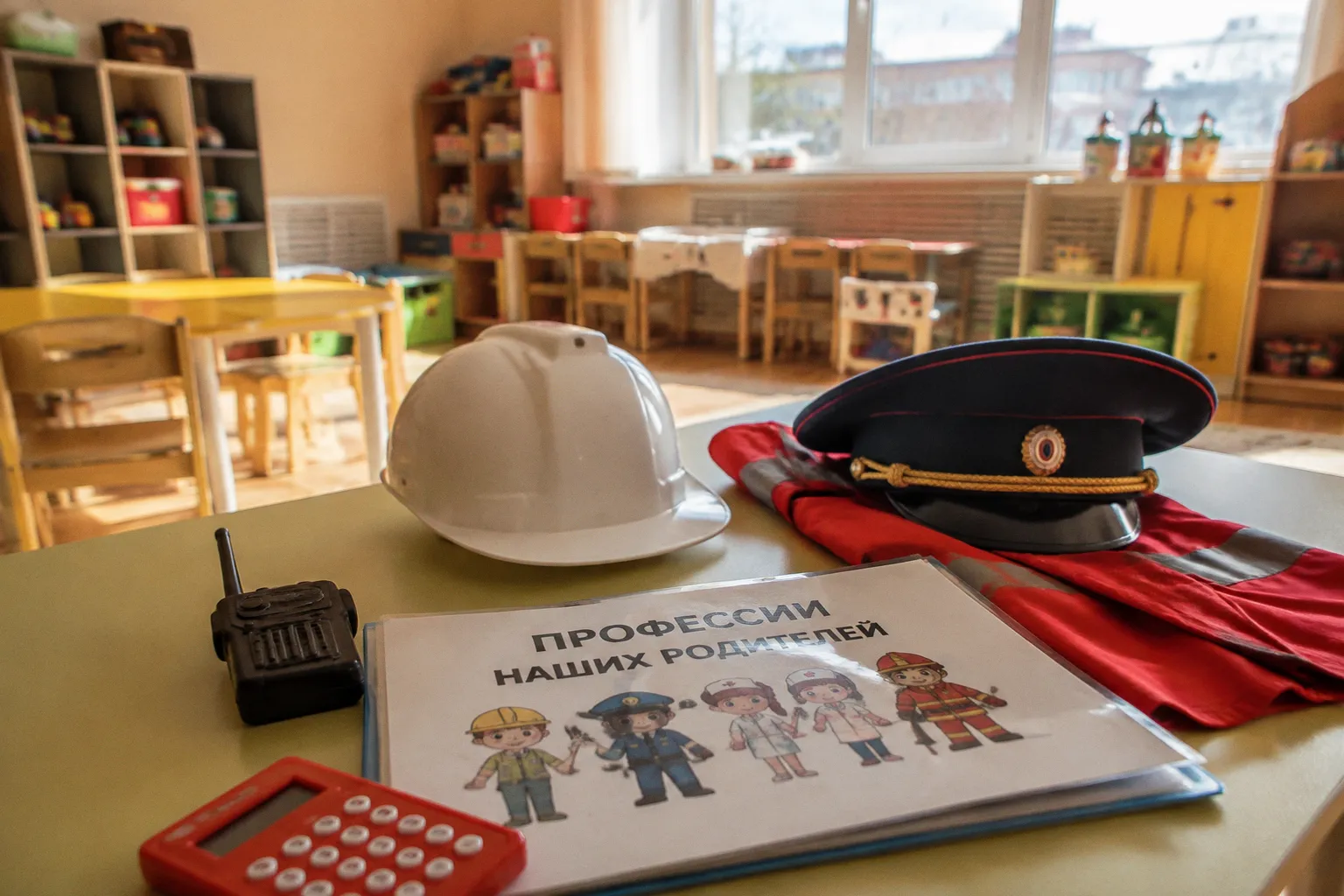 Архангельские дошкольники осваивают профессии вместе с родителями